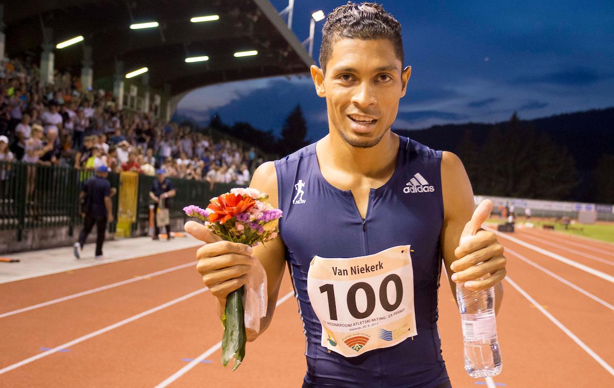 Wayde Van Niekerk Velenje 2017 | Foto Urban Urbanc/Sportida