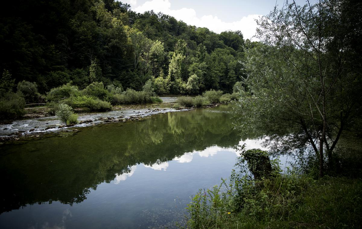 Turistična ekološka kmetija Čemas Vinica Zilje Bela Krajina Kolpa | Policisti in kriminalisti okoliščine in identiteto osebe, najdene v Kolpi, še ugotavljajo. | Foto Ana Kovač