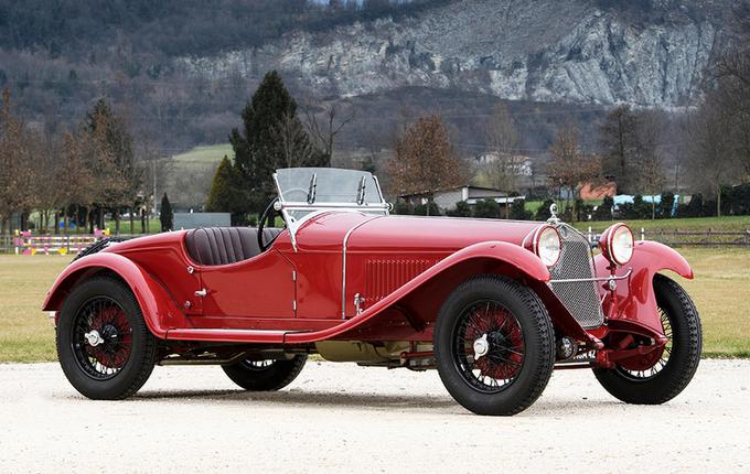 Alfa romeo 6C 1750 gran sport spider iz leta 1930, zanj bo zainteresirani kupec moral plačati od 2,2 do 2,6 milijona evrov. | Foto: RM Sotheby's