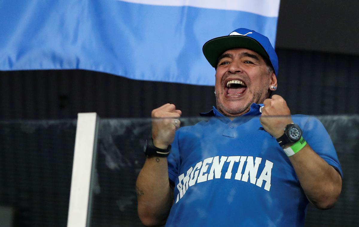 Diego Maradona | Diego Armando Maradona je predsednik beloruskega kluba Dinamo Brest, ki je dvakrat zapored osvojil domači pokal. | Foto Reuters