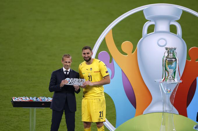 Gianluigi Donnarumma, ki je od Jana Oblaka mlajši šest let, bo letos na Euru branil evropsko lovoriko z Azzurri. | Foto: Reuters