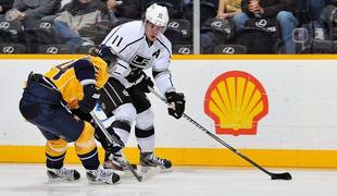 Kopitar podal za zmago v Nashvillu