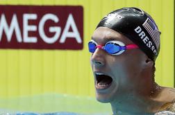 Caeleb Dressel ne bo branil olimpijskega naslova na 100 metrov prosto