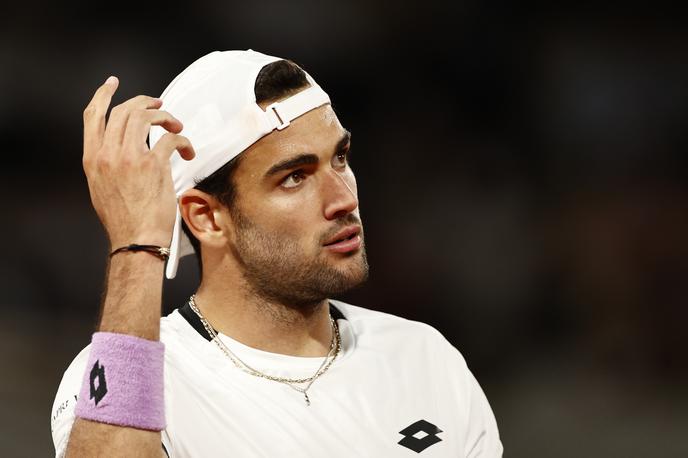 Novak Đoković Matteo Berrettini | Matteo Berrettini odpovedal še nastop v Davisovem pokalu. | Foto Guliverimage