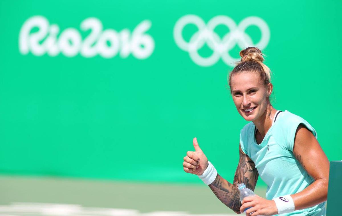 Polona Hercog RIO | Foto Facebook