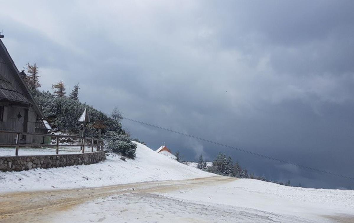 Sneg na Veliki planini | Foto Velika planina d. o. o.