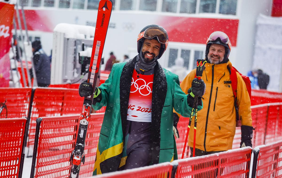 Benjamin Alexander | Benjamin Alexander je prvi smučar, ki je na olimpijskih igrah zastopal Jamajko.  | Foto Anže Malovrh/STA