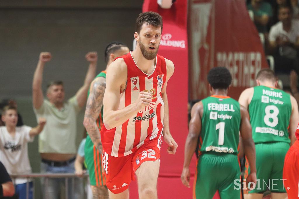 Crvena zvezda : Cedevita Olimpija, liga ABA, polfinale 3. tekma