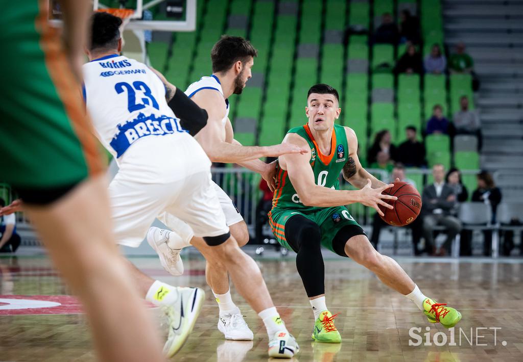 EuroCup: Cedevita Olimpija - Brescia