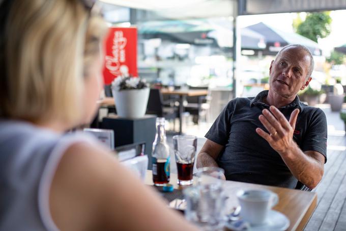 "Ko sem vstopil v svet profesionalnega kolesarstva, nisem imel pojma, kaj me čaka. Sem si pa želel v ta svet vstopiti zato, ker sem si želel doživeti nastop na Touru, Giru, največjih dirkah v svetu kolesarstva ..." | Foto: Urban Urbanc/Sportida