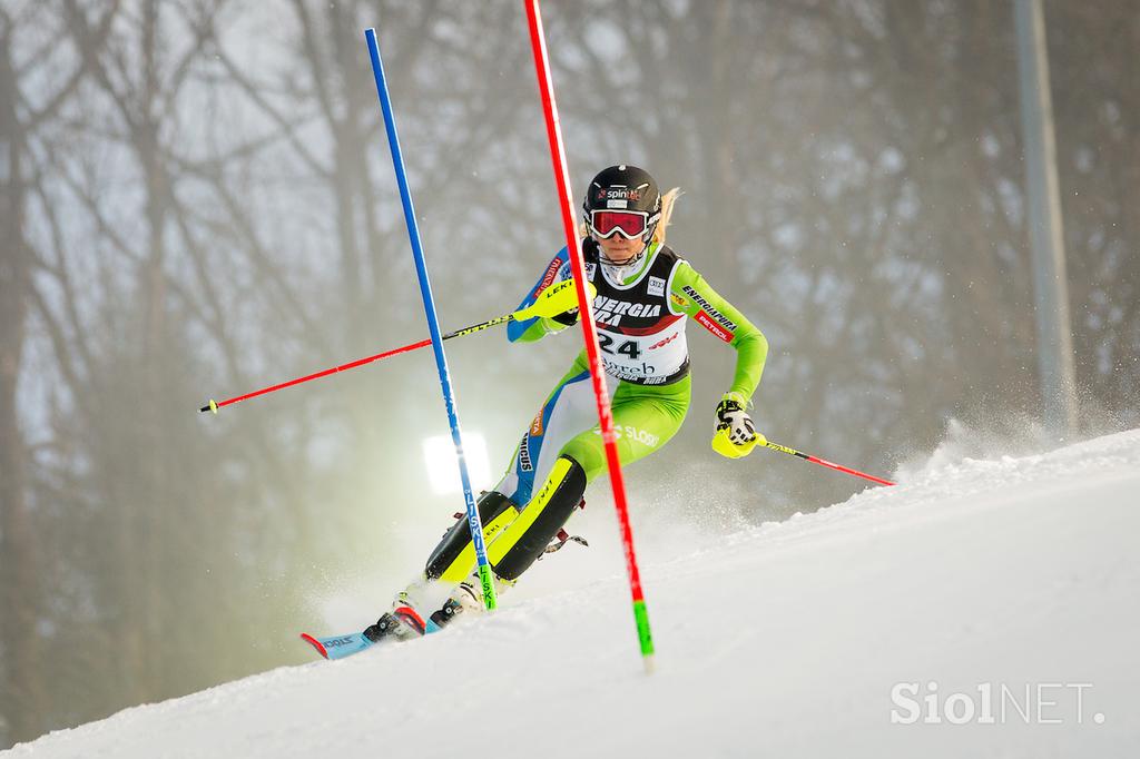 slalom ženske zagreb