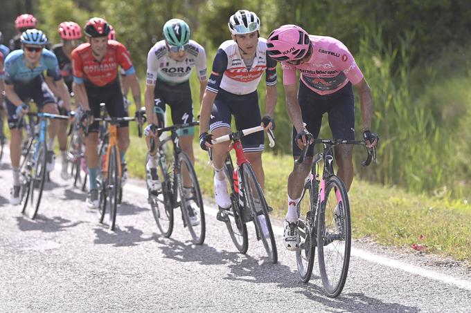 Trenutno je prednostna naloga ekipe Bahrain-Victorious skupna uvrstitev Damiana Caruse med prve tri. | Foto: Guliverimage/Vladimir Fedorenko