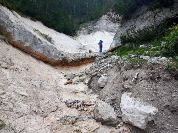 markacisti obnova poti na Malo Peco | Foto: OPP Koroška