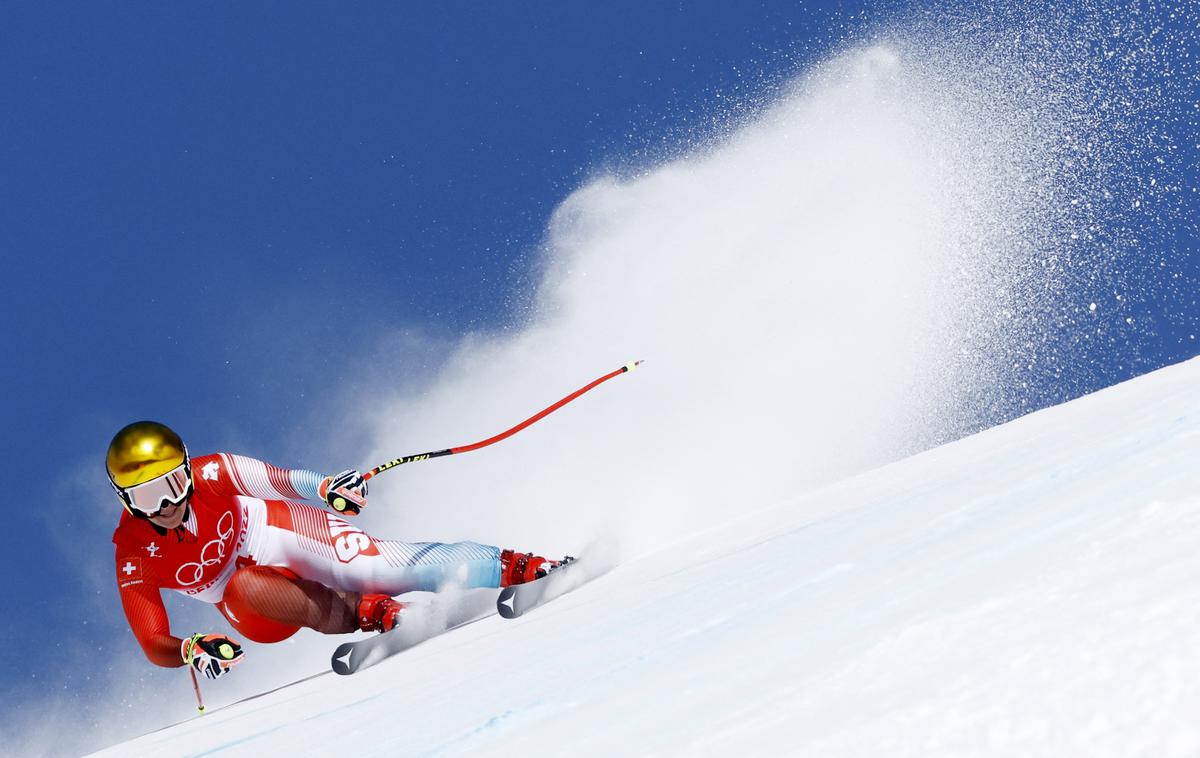 Joana Hählen | Švicarka Joana Hählen je na prvem treningu smuka za svetovni pokal v švicarski Crans Montani postavila najhitrejši čas. | Foto Guliverimage