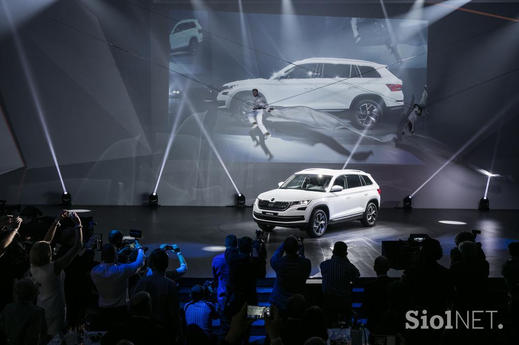 Škoda kodiaq - svetovna premiera Berlin 2016