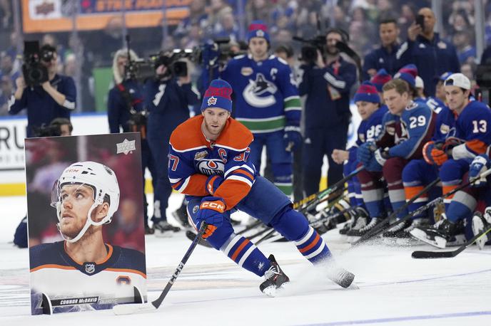 Connor McDavid | Connor McDavid je zmagal na prvem tekmovanju v spretnostih v okviru tekme zvezd v severnoameriški hokejski ligi NHL All-Star Skills 2024. | Foto Guliverimage