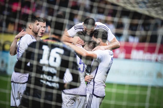 Maribor je v zadnjem evropskem dvoboju v Ljudskem vrtu po podaljšku s 4:3 ugnal Differdange. | Foto: Blaž Weindorfer/Sportida