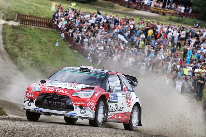 Kris Meeke in Paul Nagle vodita na reliju po Finski. Njuna povprečna hitrost na makadamskih cestah znaša kar 126 kilometrov na uro. (foto: Citroën) | Foto: 