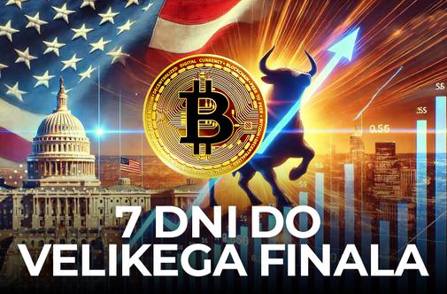 Cena bitcoina: le še sedem dni do velikega finala. Zadnje 10-kratne priložnosti za začetnike.