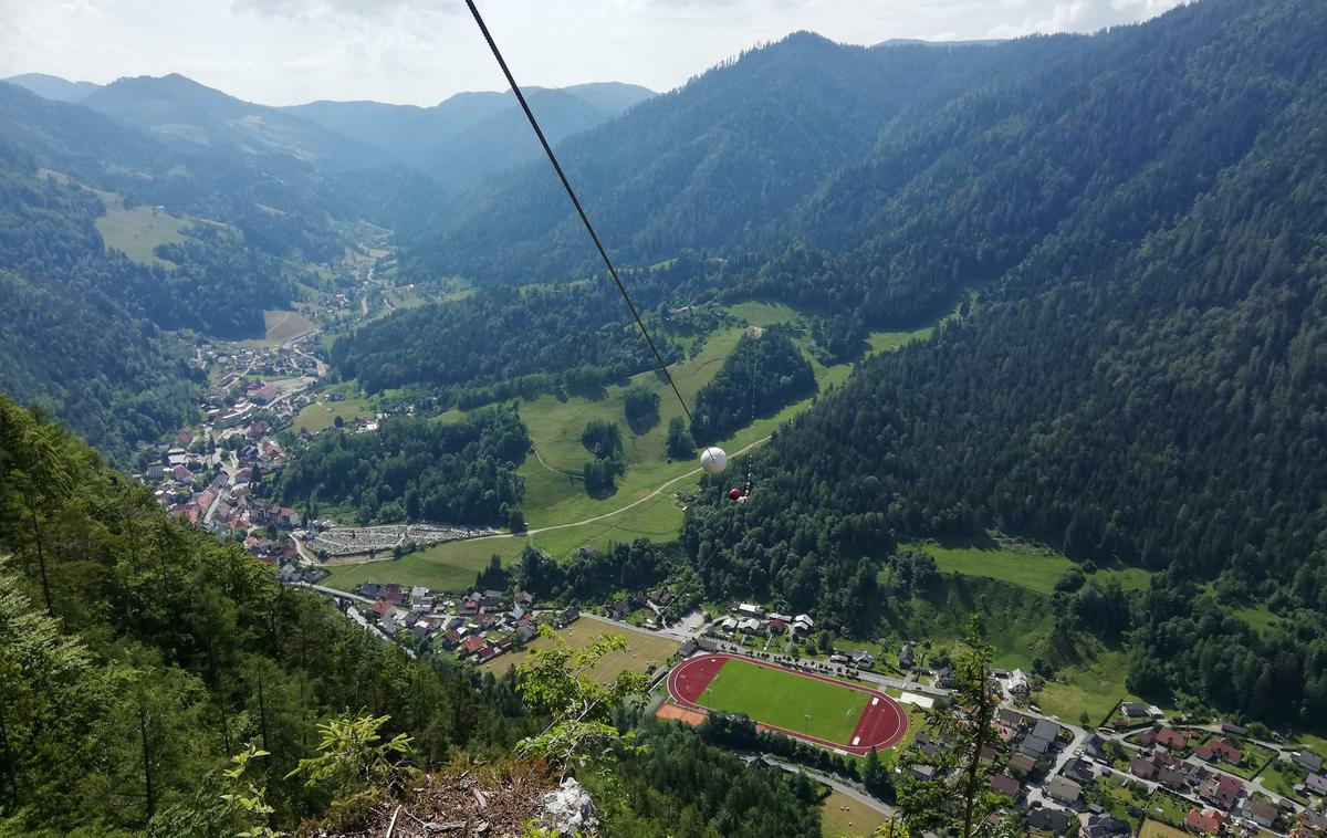 zipline Črna | Foto občina Črna na Koroškem