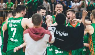 Cedevita Olimpija v velikem slogu v polfinale