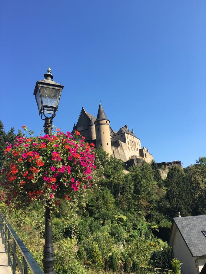 Grad Vianden na severu države | Foto: osebni arhiv/Lana Kokl