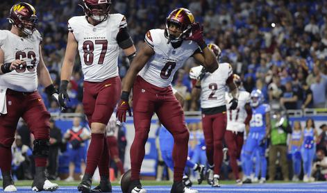 Washington Commanders v konferenčnem polfinalu šokirali Detroit Lions