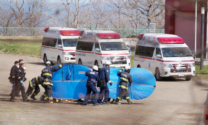 Japonska ladja nesreča | Foto: Reuters