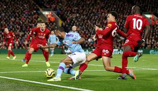 Liverpoolu velika zmaga na derbiju z Manchester Cityjem