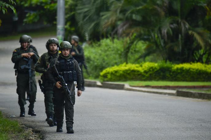 Venezuela, vojska | Napetosti med Venezuelo in Gvajano ter v širši regiji naraščajo, potem ko je Venezuela v začetku meseca izvedla referendum o priključitvi pokrajine, ki zajema kar dve tretjini ozemlja Gvajane in za katero Caracas trdi, da mu je bila nezakonito odvzeta pred več kot sto leti. | Foto Profimedia