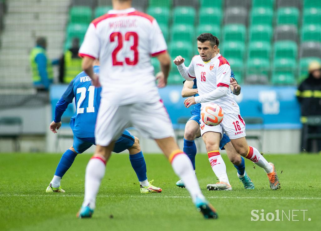 Prijateljska nogometna tekma: Slovenija - Črna gora, slovenska nogometna reprezentanca