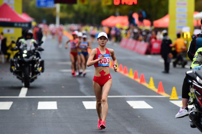 Yang Jiayu | Yang Jiayu je 20 kilometrov prehodila v 23 minutah in 49 sekundah. | Foto Guliverimage