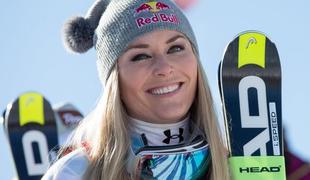 Lindsey Vonn kot v mariborskem turističnem katalogu