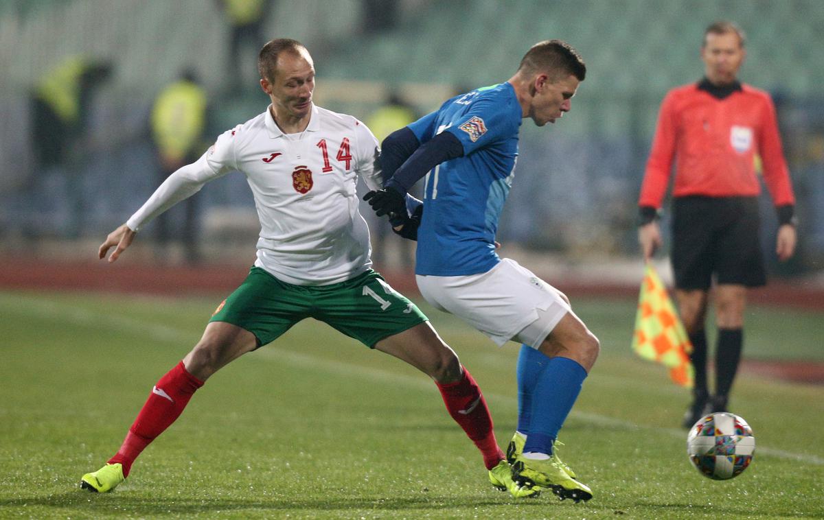 Bolgarija Slovenija liga narodov | Slovenci in Bolgari so remizirali (1:1). | Foto Reuters