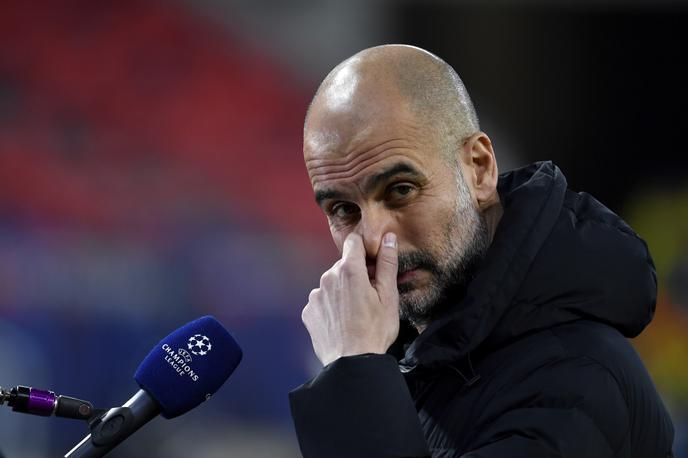 Josep Guardiola | Josep Guardiola je kot trener Manchester Cityja poskrbel za novi angleški rekord, sedem zaporednih zmag v ligi prvakov. | Foto Reuters