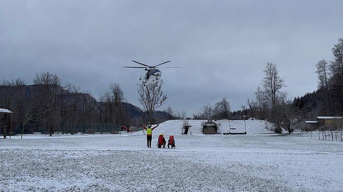 reševanje, hribi, madžarska planinca, GRZS, policija, helikopter | Foto: GRZS/Facebook