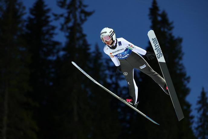 Nika Prevc | Nika Prevc je z rojakinjami končala na četrtem mestu. | Foto Reuters