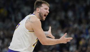 Luka Dončić in Lakers zapravili zmago in so pred bolečim izpadom
