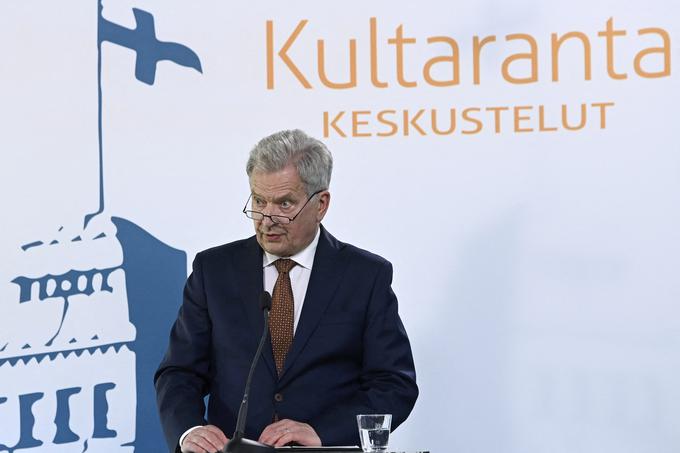 Finski predsednik Sauli Niinisto trdi, da Rusi uporabljajo orožje za "množično uničenje". | Foto: Reuters