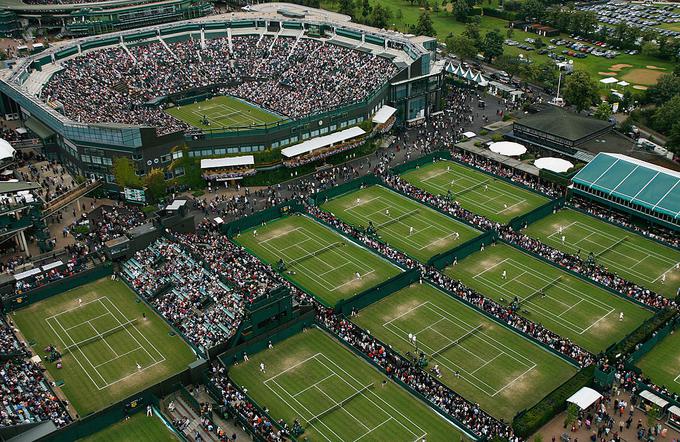 Pred kratkim so odpovedali tudi wimbledonski turnir. | Foto: Gulliver/Getty Images