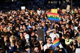 protesti madžarska LGBT