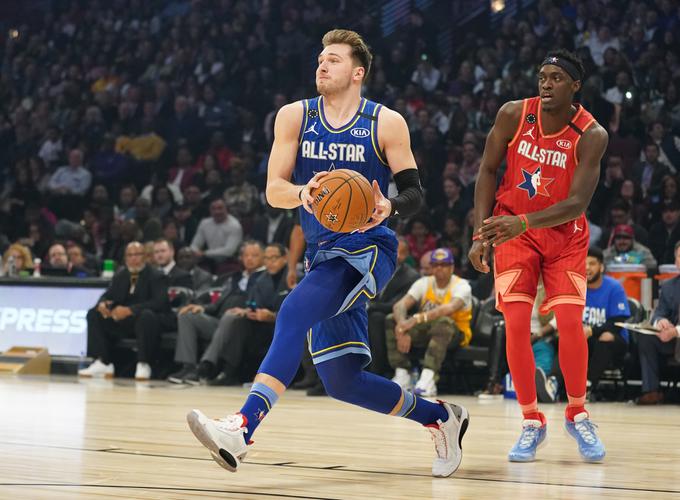 Luka Dončić med favoriti za nastop na tekmi vseh zvezd. | Foto: Reuters