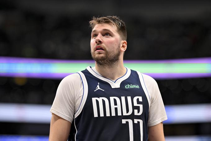 Luka Dončić upa, da bo poškodbe kmalu za njim in se bo podal proti zastavljenim ciljem.  | Foto: Reuters