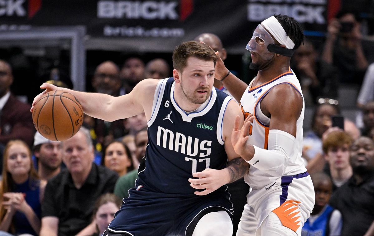 Luka Dončić Dallas Mavericks | Luka Dončić je tekmo končal pri 34 točkah. | Foto Reuters