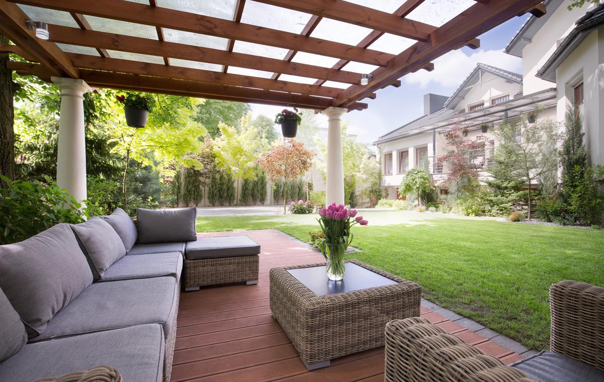 Pergola za majhne prostore | Foto Thinkstock