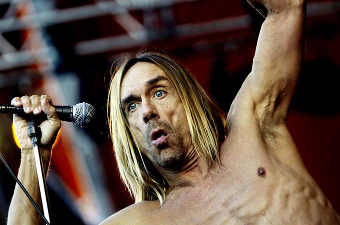 Telo rockerja Iggyja Pop je izraz svobode, samoizražanja, svobode in divjosti. | Foto: Reuters