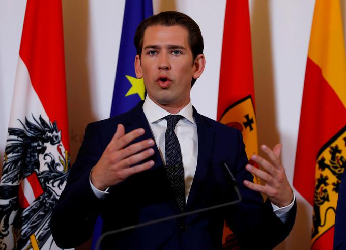 Avstrijski kancler Sebastian Kurz je poudaril, da bo Avstrija v primeru nacionalnih ukrepov na nemški meji odgovorila z ukrepi na avstrijski južni meji. | Foto: Reuters