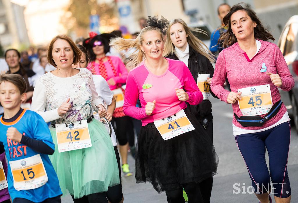 21. Ljubljanski maraton, Fun tek