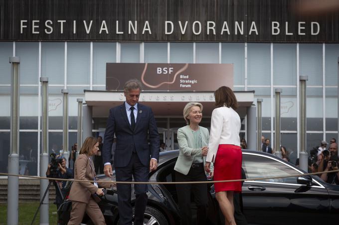 Gostja letošnega BSF je tudi predsednica Evropske komisije Ursula von der Leyen. | Foto: Bojan Puhek