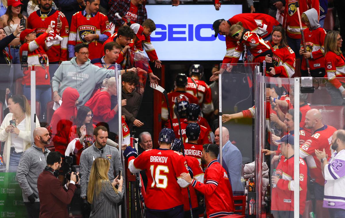 Florida Panthers | Florida Panthers so s 6:1 premagali Boston Bruins. | Foto Reuters